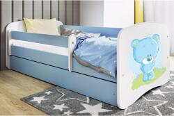 Kocot Kids Babydreams Ifjúsági ágy ágyneműtartóval - Kék maci - T (LBD_BM_NMI) - pepita - 74 490 Ft
