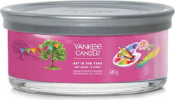 Yankee Candle Yankee gyertya, Art in the Park, Gyertya üveghengerben, 340 g (NW3500537)