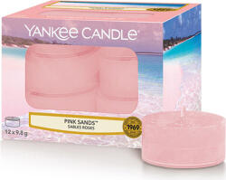 Yankee Candle Yankee Gyertya, Rózsaszín homok, Tea gyertyák, 12 db (NW630074)