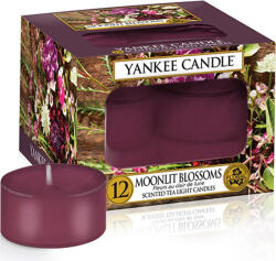 Yankee Candle Yankee gyertya, Virágok a holdfényben, Tea gyertyák, 12 db (NW2849321)