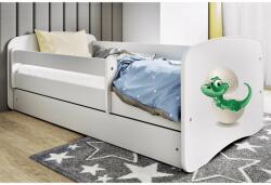 Kocot Kids Babydreams Ifjúsági ágy ágyneműtartóval - Dínó - Többf (LBD_BM_MDI) - pepita - 69 990 Ft