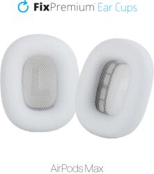 FixPremium - Căști de schimb pentru Apple AirPods Max (Eco-Leather), alb