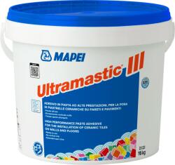 Mapei Ultramastic III burkolat ragasztó 5kg fehér