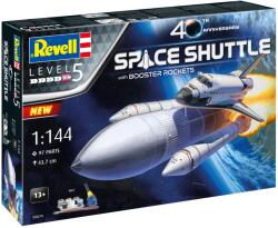 Revell Gift Set Space Shuttle & Booster Rockets, 40th. Anniversary 1: 144 makett készlet festékkel 05674 (05674)