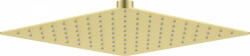 Deante Cascada szögletes rozsdamentes acél fejzuhany 25x25 cm, szálcsiszolt arany NAC_R02K (NAC_R02K)