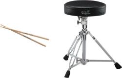 Roland DAP-2X V-Drums drumstool și 1 pereche de bețe de tobă Hickory (DAP-2X)