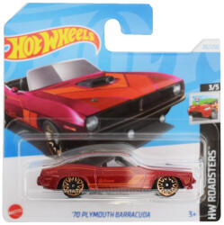 Mattel Hot Wheels: '70 Plymouth Barracuda piros kisautó 1/64 - Mattel (5785/HTC95)