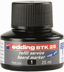 edding Tinta utántöltő táblamarkerhez BTK25 fekete 25ml EDDING (7270077000) - cartridge