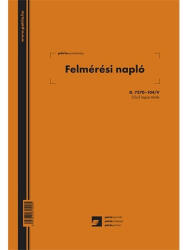  Nyomtatvány, felmérési napló, 25x5, A4, VICTORIA 'D. 7570-104 (NVD7570104DB) - cartridge