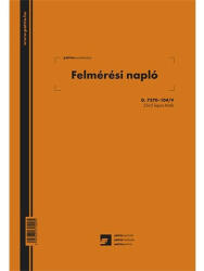 Nyomtatvány, felmérési napló, 25x5, A4, VICTORIA 'D. 7570-104 (NVD7570104DB)