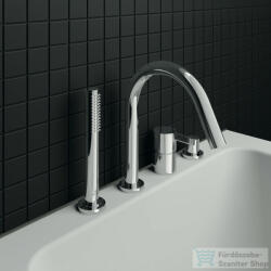 Ideal Standard JOY 4 üléses kádtöltő csaptelep zuhanyszettel, Króm BC789AA (BC789AA)
