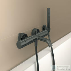Ideal Standard JOY kádtöltő csaptelep zuhanyszettel, Magnetic grey BC787A5 (BC787A5)