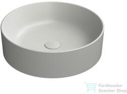 SAPHO GSI KUBE X kerámiamosdó, átm. : 45cm, matt cement (942717) (942717) - furdoszoba-szaniter