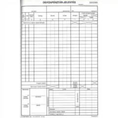  D. E. 945 Temetői Nyilvántartó, 100 Lapos (de945) - cartridge
