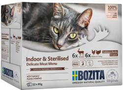  Bozita Cat Indoor & Sterilizált, zseb 85 g (12 csomag)