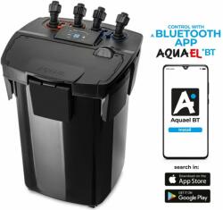 AQUAEL Hypermax 4500 BT bluetooth elektronikus külső szűrő töltet nélkül (AEL132256)