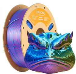 Eryone Silk PLA Triple Color selyemfényű arany, kék és lila (gold & blue & purple) háromszínű 3D nyomtató Filament 1.75mm, 1kg/tekercs