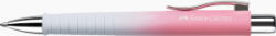 Faber-Castell Golyóstoll POLY BALL XB sunset, rózsaszín átmentes (241108)