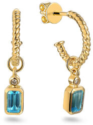 Heratis Forever Finom topáz fülbevaló 0, 67 ct Claire, sárga arany IZBR1240TN