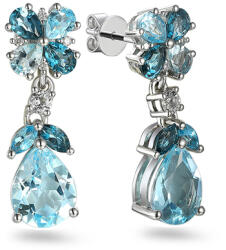 Heratis Forever Exkluzív topáz fülbevaló 5, 82 ct Frost IZBR1246N