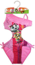 44 Csacska macska trikini kislányoknak - rózsaszín - 98