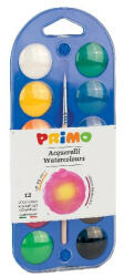 Primo Vízfesték PRIMO 25 mm ecsettel 12 színű (110A12B) - papir-bolt
