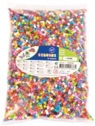 Playbox PlayBox: 5mm-es MIDI vasalható gyöngy 10000db-os színes mix 10-féle színnel (2456338) - jatekshop