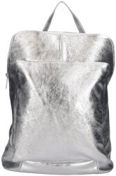 Rea Moda Olasz Bőr 4444 ezüst hátizsák