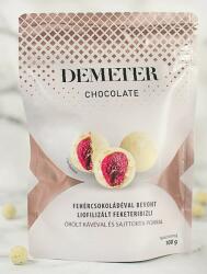 Demeter Chocolate Fehércsokoládéval bevont ribizli sajttorta porral és kávéval