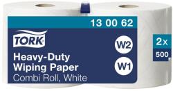 Tork ipari papírtörlő, kombi tekercses W1/W2 2 rétegű, fehér, 2x170m SCA130062