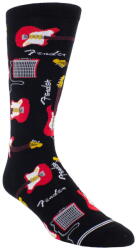 Perri´s Socks Șosete PERRI´S SOCKS - FENDER HOLIDAY - NEGRU - FGA303-001
