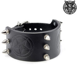 Leather & Steel Fashion Brățară Spiky Pentagram - LSF1 77