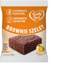 Family Heart gluténmentes Brownie - narancs ízű 30 g