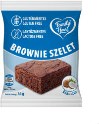Family Heart gluténmentes Brownie - kókusz ízű 30 g