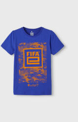 NAME IT Tricou FIFA 13215750 Albastru Regular Fit