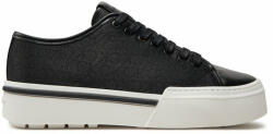Calvin Klein Sneakers Low Top Lace Up Jaq Mono HM0HM01420 Negru
