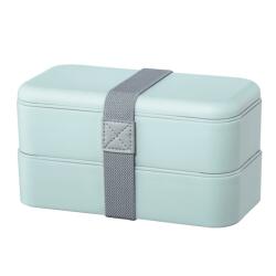 Xavax Bento Box, 2 élelmiszerdoboz, 2x 500 ml, pasztellkék színben