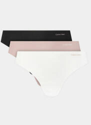 Calvin Klein Underwear Set 3 perechi de chiloți tanga 000QD5219E Colorat