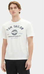 Tom Tailor Tricou 1037735 Alb Regular Fit