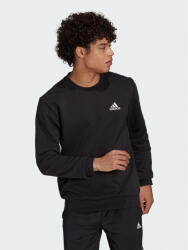 Adidas Bluză Essentials Fleece Sweatshirt GV5295 Negru Regular Fit
