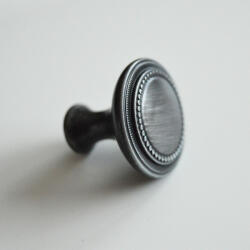 GMax 5263_AF Antik Fekete színű fém bútorgomb (5263_gomb_AF)