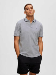 Selected Homme Tricou polo 16087840 Gri Regular Fit