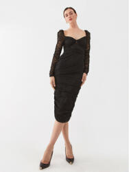 Pinko Rochie cocktail 101666 7585 Negru Slim Fit