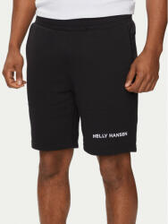Helly Hansen Pantaloni scurți sport Core Sweat Shorts 53684 Negru Regular Fit