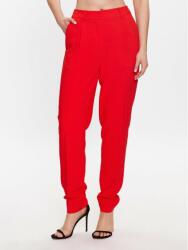 Bruuns Bazaar Pantaloni din material Cindysus BBW2595 Roșu Slim Fit
