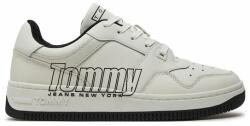 Tommy Jeans Sneakers Tjm Basket Logo EM0EM01257 Alb