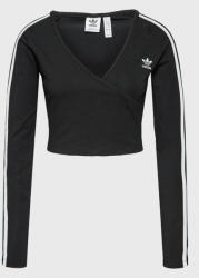 Adidas Bluză IB7312 Negru Slim Fit