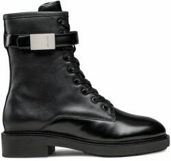 Calvin Klein Botine Combat Boot W/Hw HW0HW01360 Negru