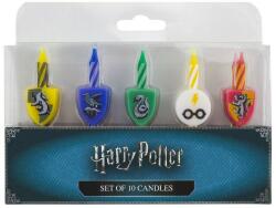 Cinereplicas Lumanari aniversare pentru tort Harry Potter Set 10 Buc (HPE60013)