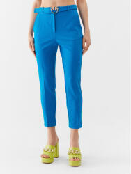 Pinko Pantaloni din material 100309 A0KD Albastru Regular Fit